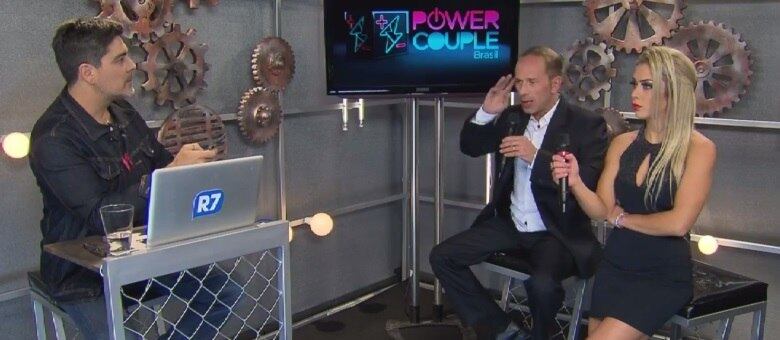Rafael Ilha e Aline comentaram sobre atitudes de Sylvinho Blau Blau no Power Couple Brasil