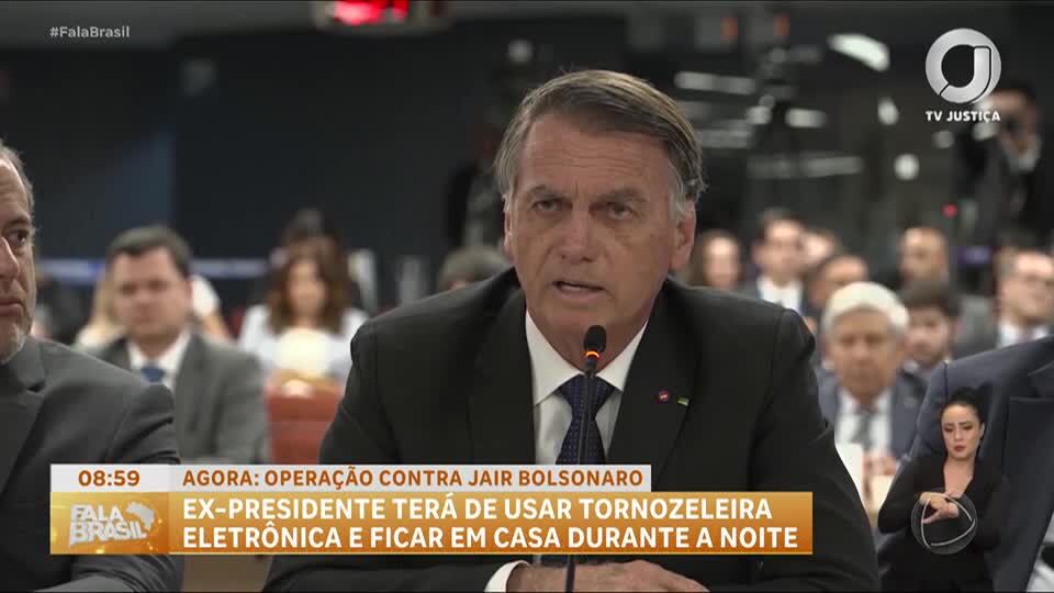 Bolsonaro terá de usar tornozeleira eletrônica e não poderá acessar as redes sociais