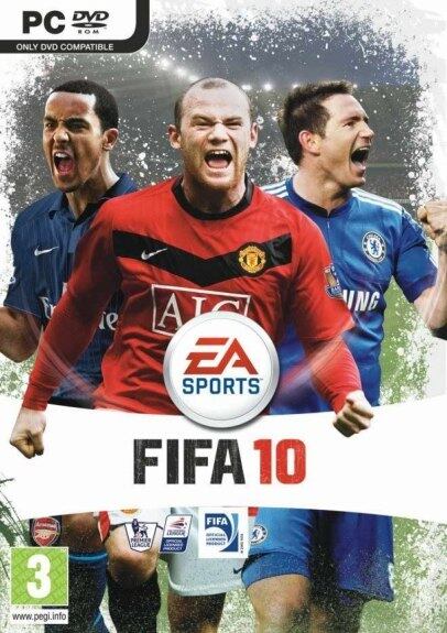 Voltando a produzir diversas capas regionais, sem foco em apenas uma global, a edição do FIFA 10 teve duplas e trios de jogadores em 11 capas distintas. Na foto temos a edição