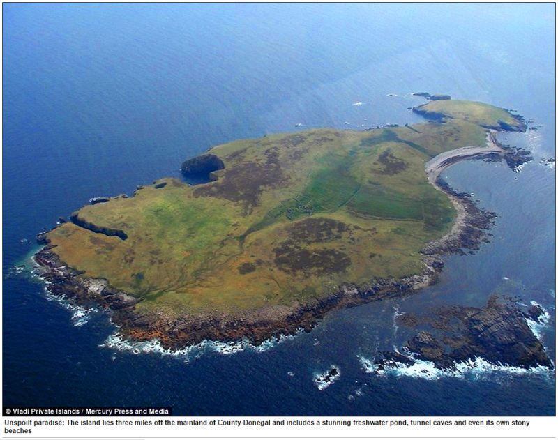 Quem nunca se imaginou vivendo em uma ilha deserta? Essa oportunidade é real e custa menos do que um apartamento de 48 m² no Rio de Janeiro. O terreno fica próximo à Irlanda e custa R$ 515 mil (140 mil libras). Confira nas imagens a seguir as características da ilha

Outra ilha, a do Bananal (no Tocantins), corre
o risco de desaparecer, já que 40% da área de cerrado já está degradada. Confira no vídeo
