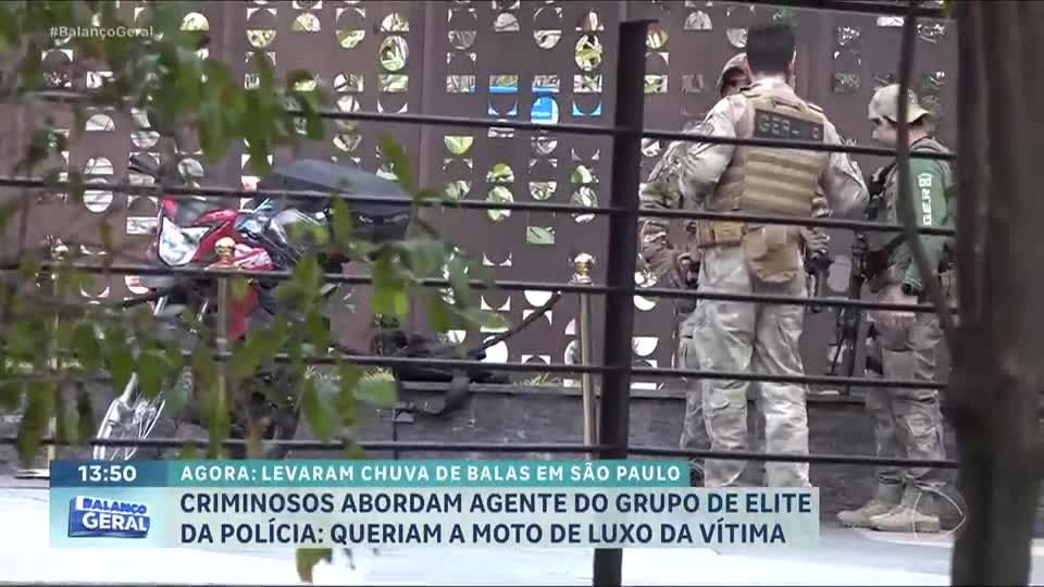 Policial de grupo de elite reage a tentativa de assalto e alveja criminosos na zona sul de São Paulo