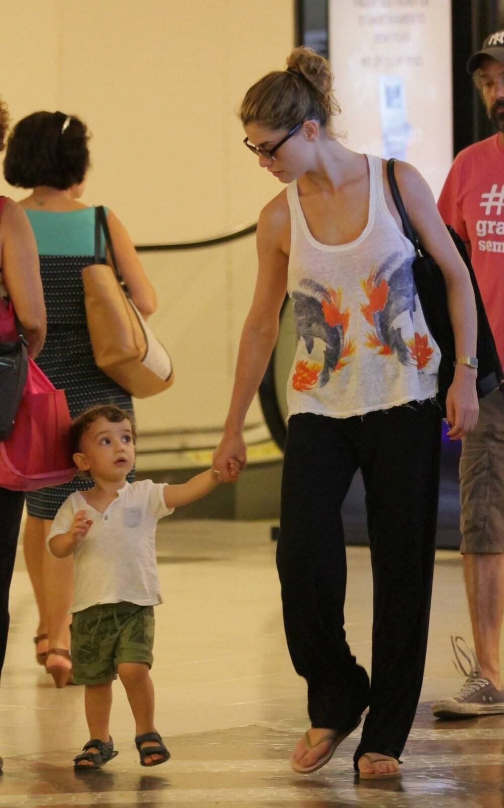 Pedro é o primeiro filho da atriz