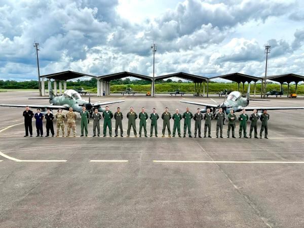 FAB e USAF: exercício militar na Amazônia
