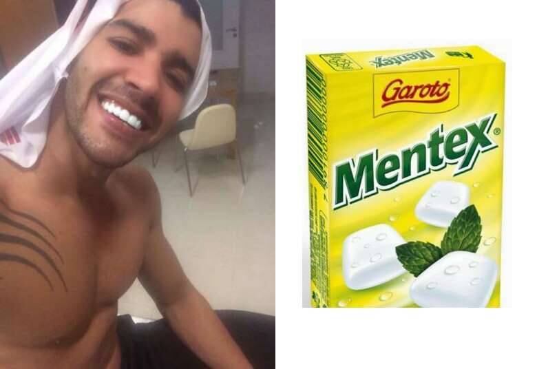 Clássico. Os dentes superbrancos de Gusttavo Lima parecem Mentex, de acordo com alguns fãs do sertanejo