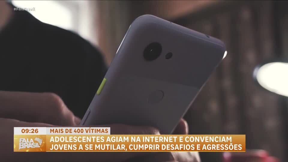 Menores são apreendidos por promover mutilação de adolescentes e atos violentos na internet
