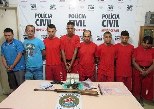 Suspeitos tinham base em São Paulo