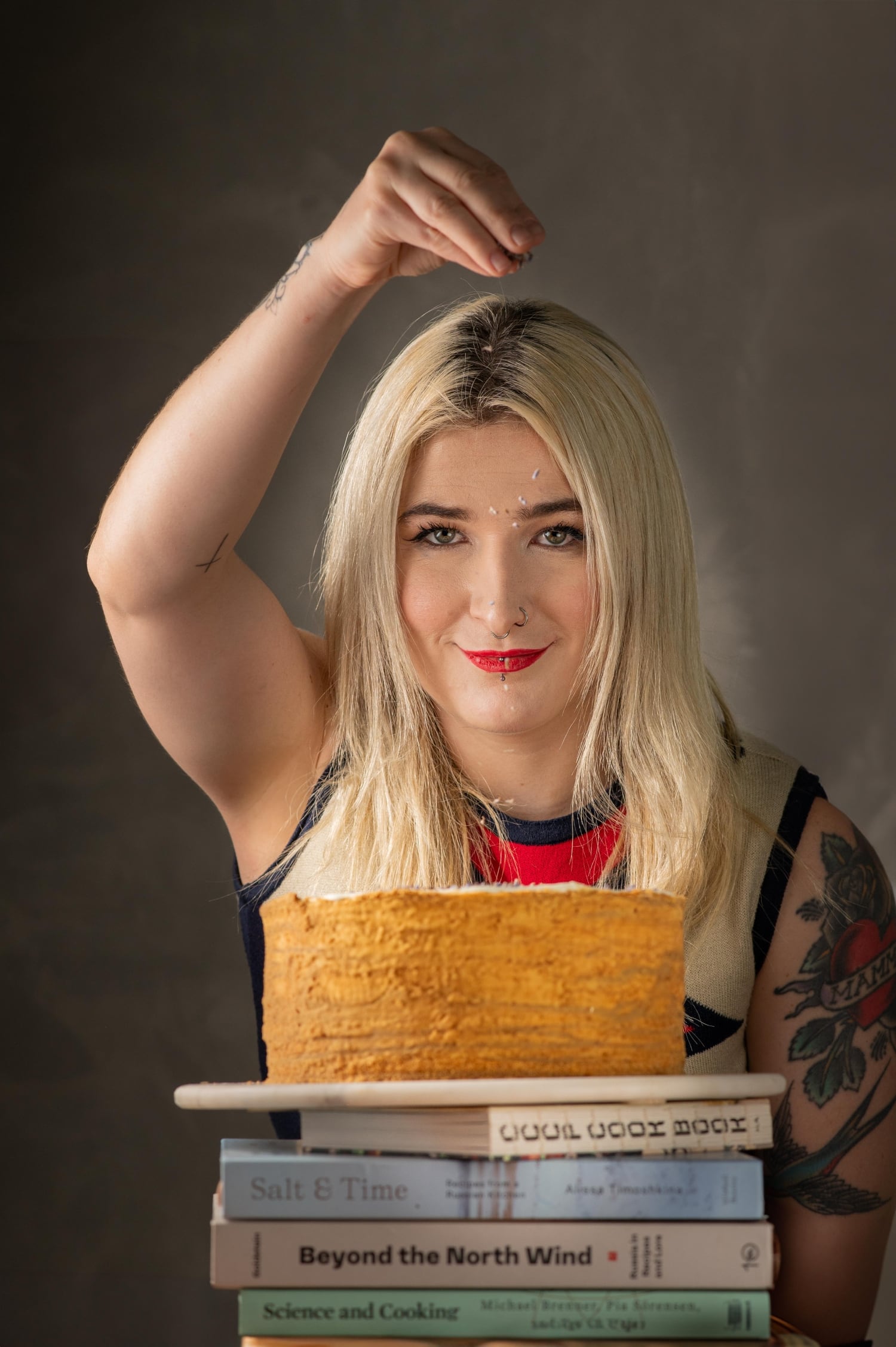 Raissa Coppola, dona do premiado Medovik, no Rio de Janeiro