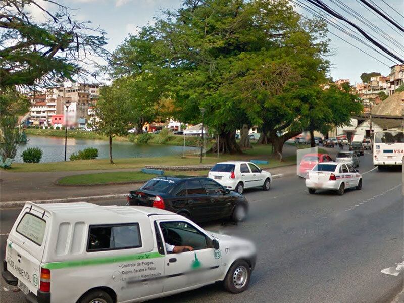 Imagem da região do Dique do Tororó, onde o crime aconteceu