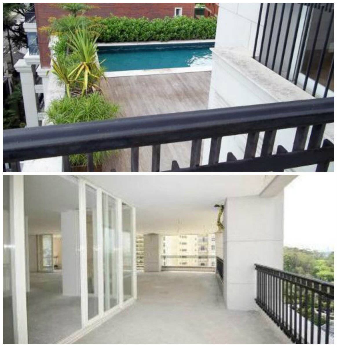 Em Moema, na zona sul, uma cobertura duplex de 750 m² está
anunciada por R$ 38 milhões. O apartamento inclui hidromassagem, sala para
cinco ambientes e vista para o Parque Ibirapuera. Apenas o terraço gourmet tem 60
m²