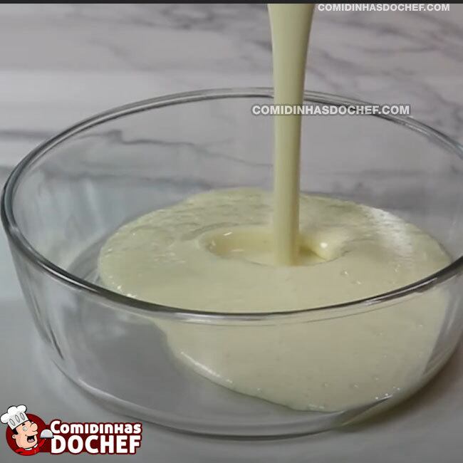 Mousse de Leite em Pó Facil