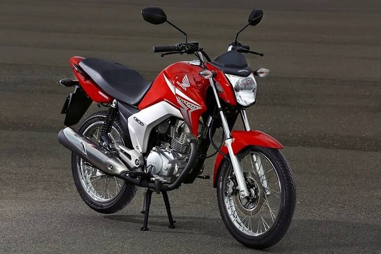 1º) Honda CG 150 Titan — 28.778 unidades