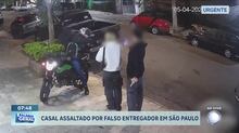 Casal é assaltado por falso entregador na zona oeste de São Paulo