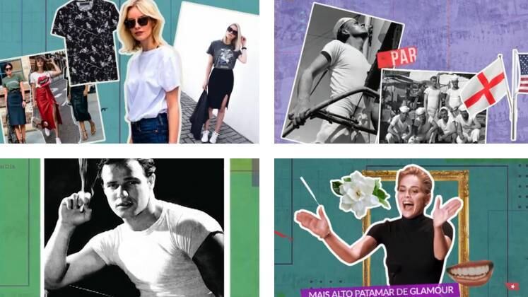 Camiseta

A camiseta consegue trazer mais leveza aos looks, principalmente aos sociais. É uma evolução das roupas íntimas da idade média que eram feitas de algodão, linho e fáceis de lavar.
Em 1905, marinheiros da Inglaterra e dos Estados Unidos recebiam camisetas lisas como parte do uniforme. Só após a Segunda Guerra Mundial (1939 - 1945), os soldados passaram a usar como vestimenta externa e a sociedade aderiu à moda. 
Os jovens foram os primeiros a aderir como traje principal. O galã Marlon Brandon acabou quebrando o tabu, ao aparecer em filmes com camisetas justas e o bíceps à mostra.
Sharon Stone, quando foi indicada ao Oscar de melhor atriz pelo filme Cassino, em 1996, vestia uma camiseta preta de algodão e gola alta, com uma saia.
Ronaldo Ésper sugere usar essa peça básica com acessórios para destacar o look