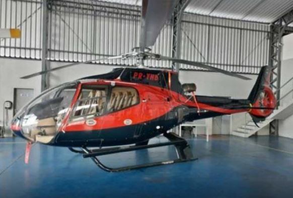 Helicóptero usado no "voo da morte"