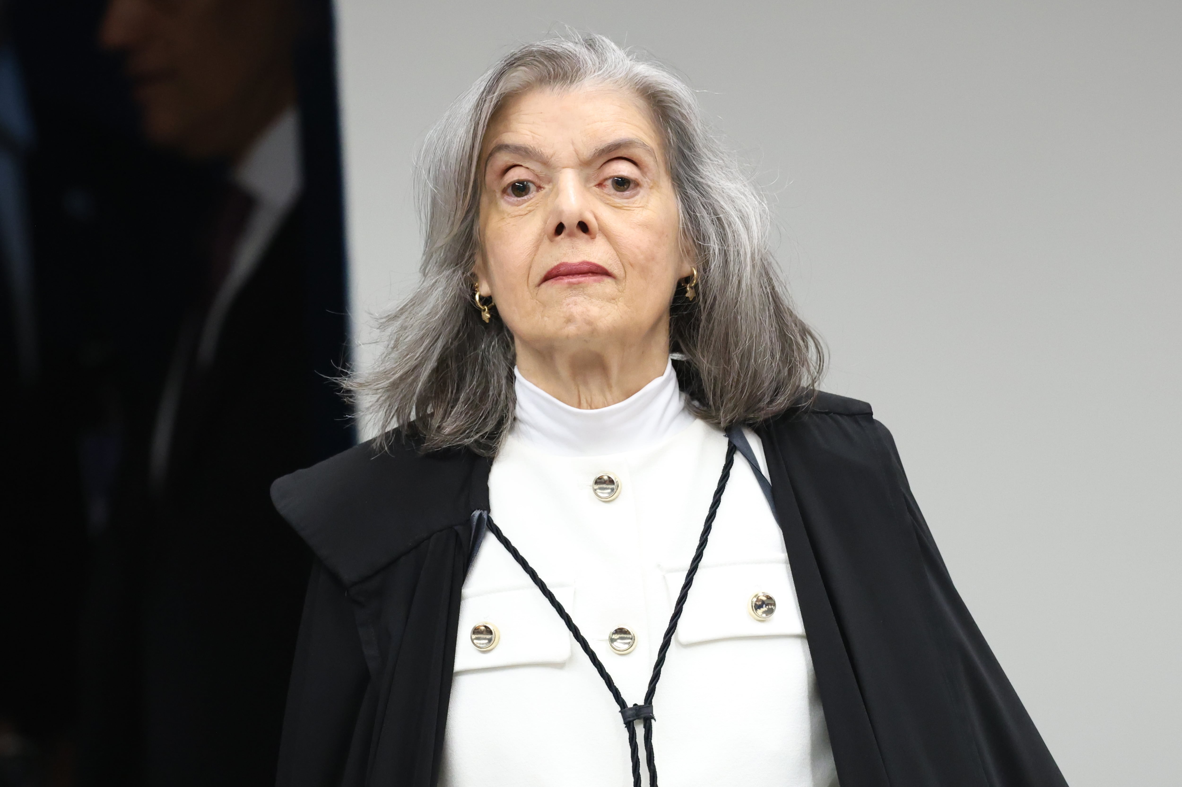 Brasília (DF), 11/09/2025 - A ministra Cármen Lúcia durante sessão na Primeira Turma do Supremo Tribunal Federal (STF), que realiza o quinto dia de julgamento dos réus do Núcleo 1 da trama golpista, formado pelo ex-presidente Jair Bolsonaro e mais sete aliados. Foto: Marcelo Camargo/Agência Brasil