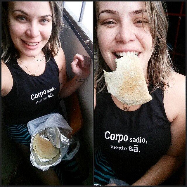 A alimentação também mudou. Paulinha se alimenta de carboidrato em apenas um dia da semana e, nos dois dias seguintes, somente proteína