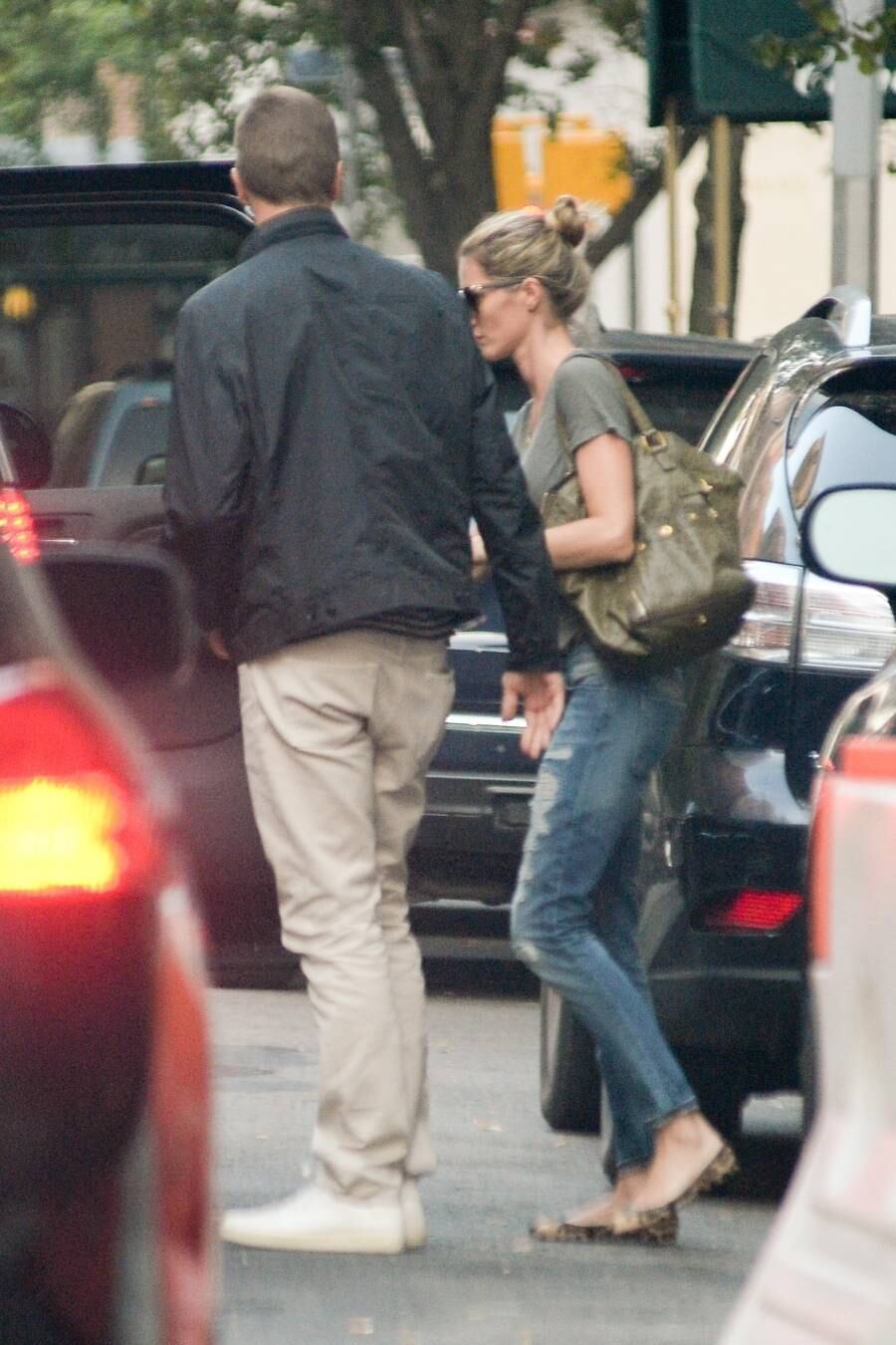 O casal foi fotografado em Nova York nesta terça-feira (1º)