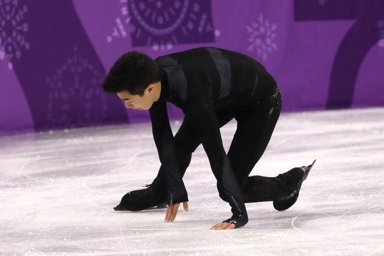 patinação artística, olimpíadas de inverno, tombos,
