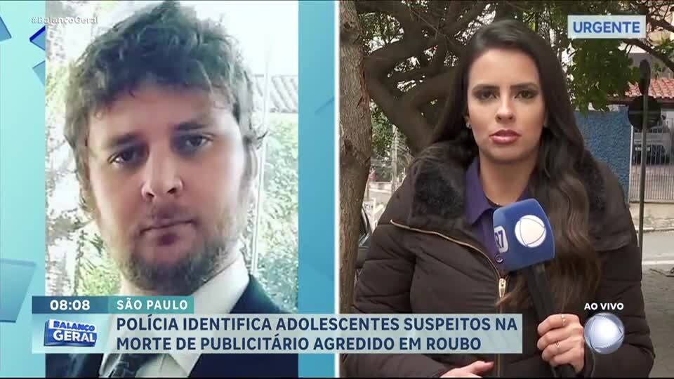 Polícia identifica três adolescentes suspeitos de assaltarem e matarem publicitário em São Paulo