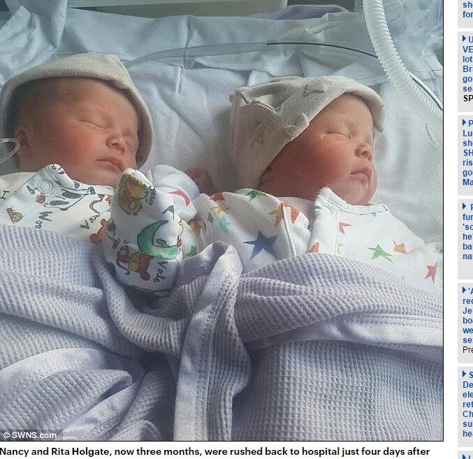 Segundo a publicação, elas voltaram ao hospital quatro dias
depois do nascimento. Como a mãe também começou a apresentar sintomas, os
médicos conseguiram fazer o diagnóstico preciso da doença e agir rapidamente.

 Felizmente, as duas se recuperaram e voltaram
para casa. Mas os médicos alertaram que as crianças poderão ter deficiências em
decorrência da meningite no futuro