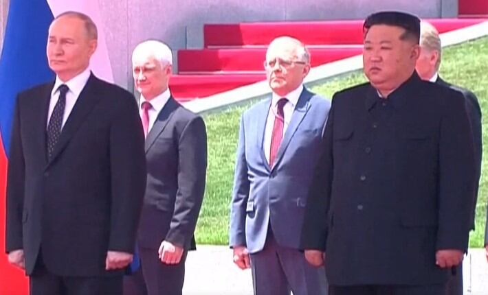 Print Record News - CONEXÃO RECORD NEWS - PUTIN - KIM