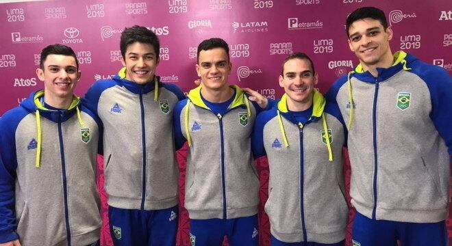 Equipe masculina é favorita ao ouro na ginástica artística