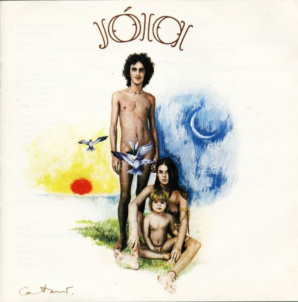 Dois anos depois, veio o disco Joia, em que ele aparece seminu e acompanhado na capa