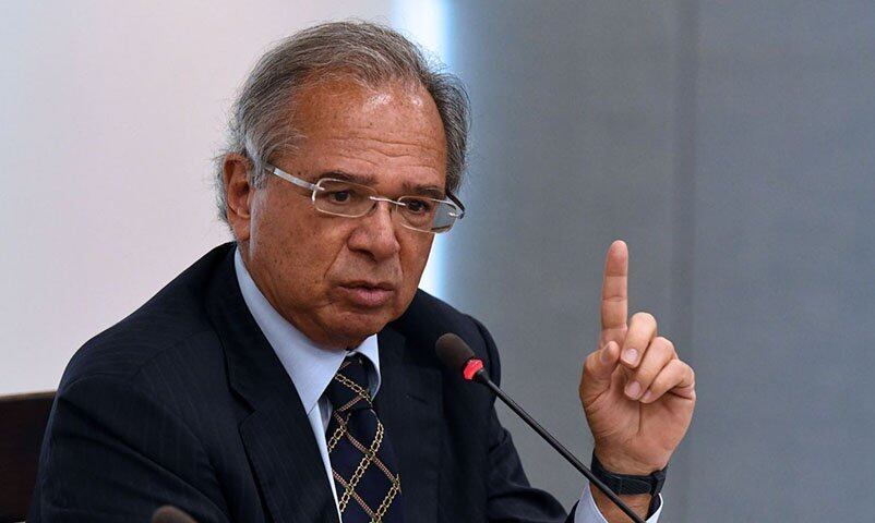 O ministro Paulo Guedes: Eletrobras e PPSA como indicativos de desestatização

