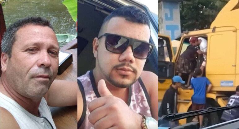 PM Deilson Santiago e motorista Jean Lucas de Oliveira foram vítimas da violência na av. Brasil