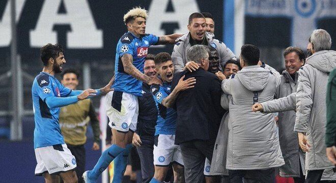 A classificação do Napoli, na despedida de Carlo Ancelotti