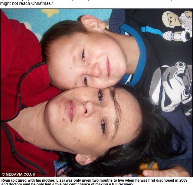 

Mesmo
devastados, os pais do menino não perderam as esperanças e reuniram todas as
suas forças para apoiar o filho.

— Os médicos disseram que Ryan só
teria apenas dois meses de vida

Mulheres altas correm mais risco de desenvolver câncer
