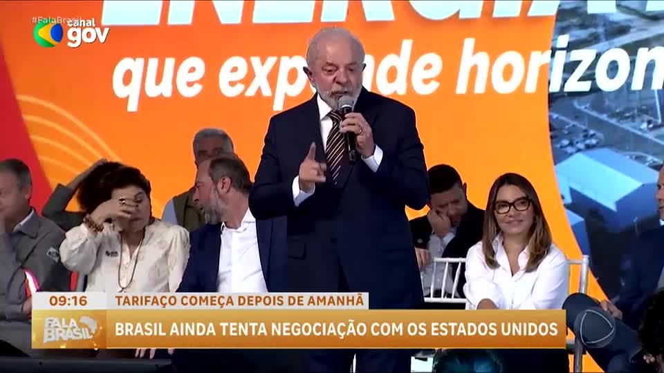 ‘Estamos preocupados, mas não com medo’, diz Lula sobre tarifaço