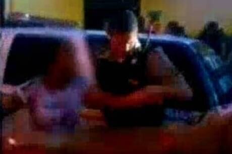 Testemunha filmou parte da confusão