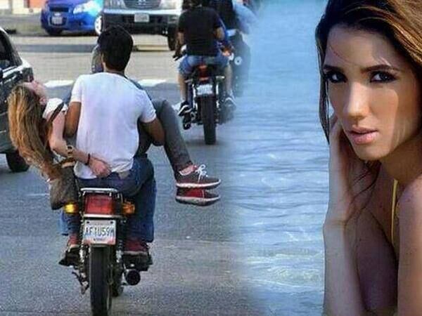 Um tiro disparado por homens em uma moto atingiu a cabeça e provocou a morte da Miss Turismo da Venezuela e estudante de marketing Génesis Carmona, 22 anos 