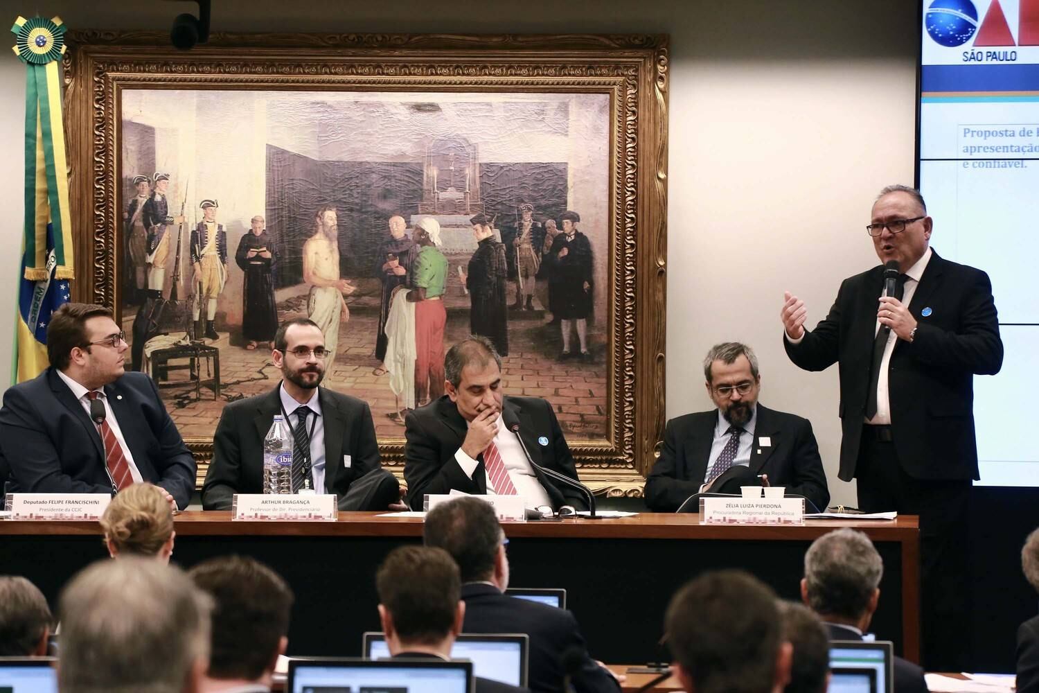 Audiência da CCJ na Câmara dos Deputados