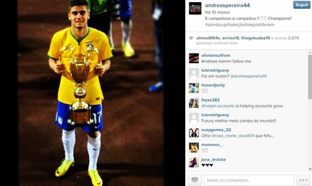 Apesar de chateado pelo vice-campeonato, Andreas contou o tamanho da importância de atuar pela seleção brasileira, mesmo na equipe sub-20.


— Acho que para mim foi muito bom e importante.
Primeiro, foi um sonho realizado ter disputado um Mundial pelo Brasil. Eu
sempre quis defender a seleção brasileira e poder estar na Nova Zelândia com a
seleção foi muito bom. Depois, em termos de grupo, fizemos um grande  mundial, chegamos na final e isso é bastante
gratificante. Claro que queria ter ganho o titulo, mas, infelizmente, não
aconteceu. Agora, é continuar trabalhar forte no clube para poder ser
chamado outras vezes para defender a seleção

Experimente grátis: todos os programas da Record na íntegra no R7 Play
