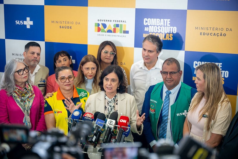 Ministra da Saúde no DF