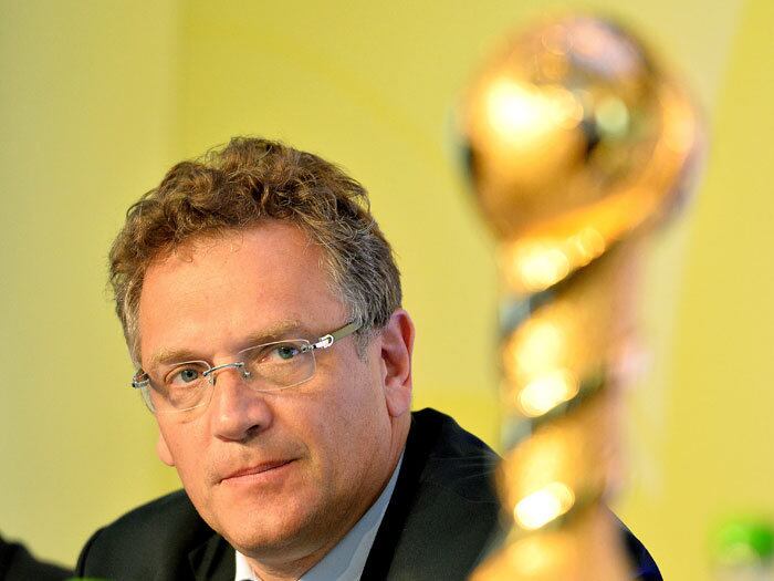 Atualmente, Jerome Valcke é o secretário geral da Fifa