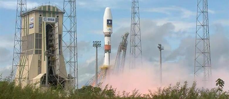 Satélites foram colocados em órbita pelo foguete Soyuz, lançado na última sexta-feira (22)