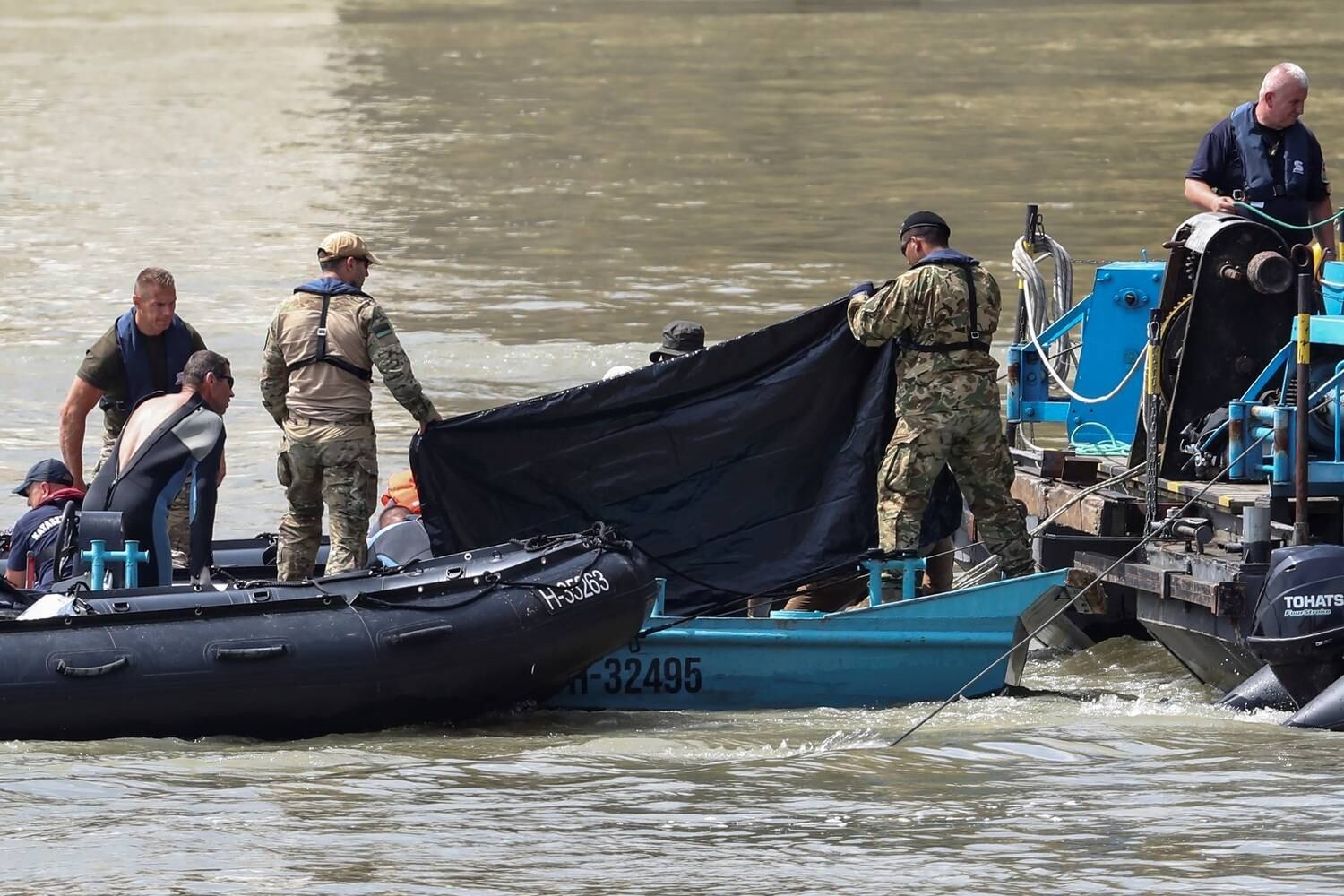 Mais dois corpos foram encontrados no Rio Danúbio
