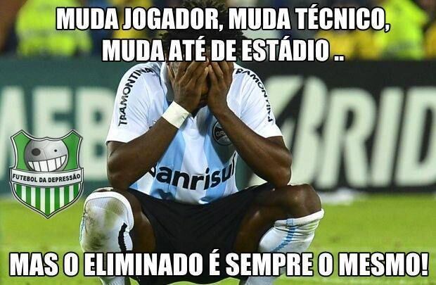 As constantes mudanças nos últimos anos do Grêmio, mas a falta de títulos também foi lembrada...