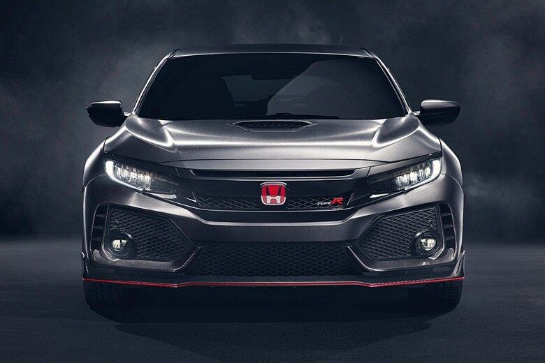 Veja mais imagens do protótipo do novo Honda Civic Type-R