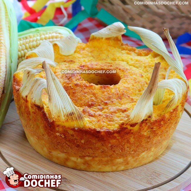Bolo de Milho Caseiro