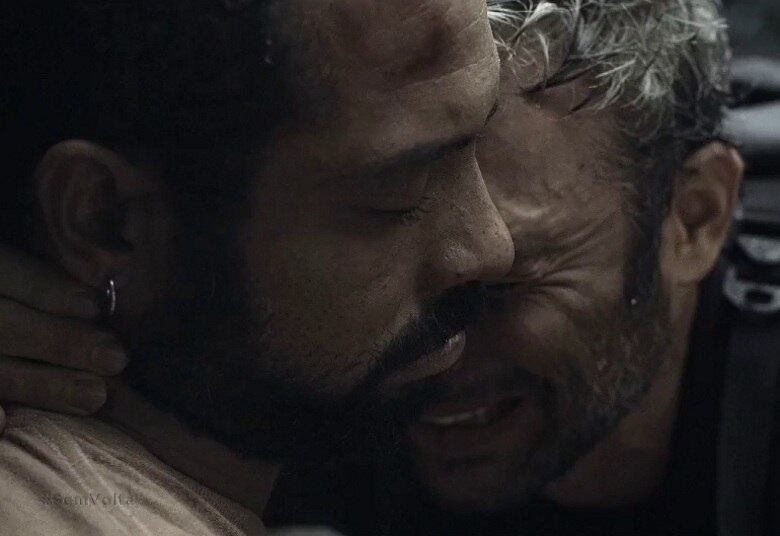 Encontro com o irmão
No capítulo de quinta-feira (19), o público se emocionou com a
morte de Yordi após se despedir do irmão, Salomão (Ângelo Paes Leme). A
sequência é especial para Guindane