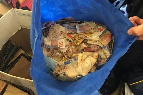 Operação apreendeu R$ 840 mil em dinheiro