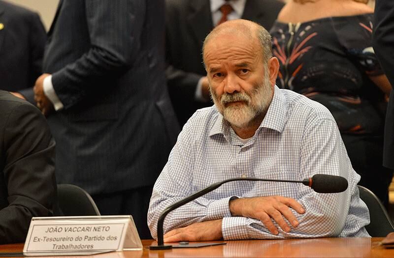 Ex-tesoureiro João Vaccari Neto está preso desde abril de 2015