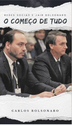 Capa do livro de Carlos Bolsonaro
