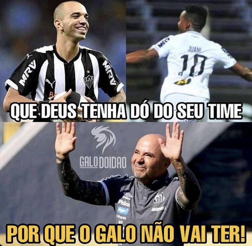 Memes: Jorge Sampaoli é do Galo