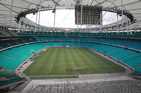 Arena Fonte Nova receberá o jogo entre Brasil e Peru