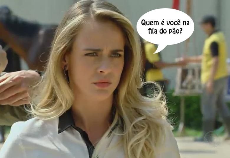 Beijinho no ombro para as inimigas

+ Iago confessa a Mossoró que é o assassino da flecha. Assista!
+ Tecidos nobres e tons suaves! Aposte no visual clássico de Clarice
+ “Deixo meu obrigado ao público e equipe”, diz Pedro Caetano
